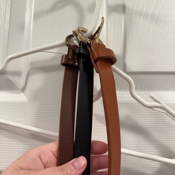 Target Accessories - Bundle of 3 womens thin belts size XXL